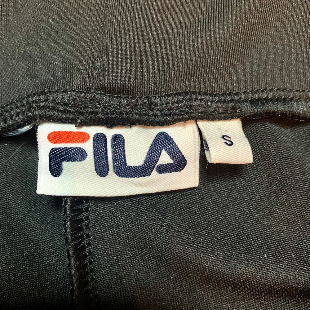 Fila High Rise Side Logo Stripe Leggings - Picture 5 of 7